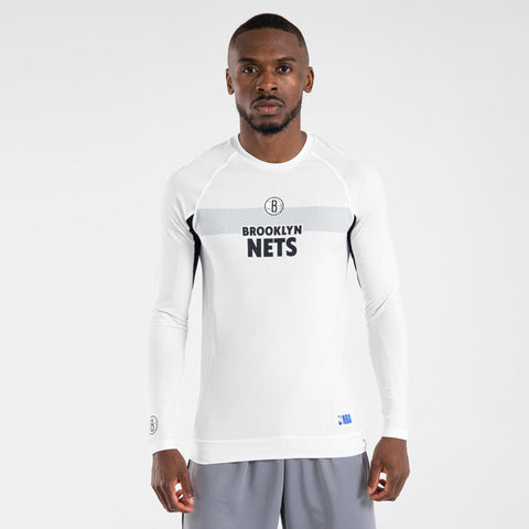 Buy Men'S Slim Fit Basketball Base Layer Jersey Ut500 - Nba New