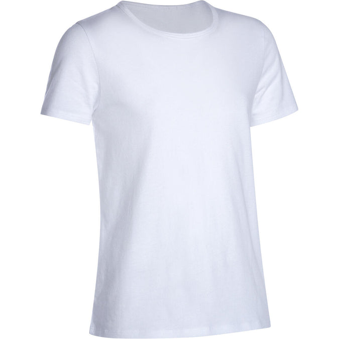 





Girls' 100 Short-Sleeved Gym T-Shirt, photo 1 of 9