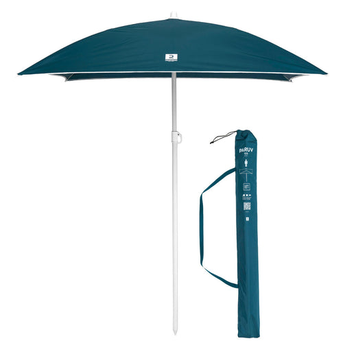 





SQUARE BEACH PARASOL 1 PERSON UPF 50+ - PARUV 125 BLUE