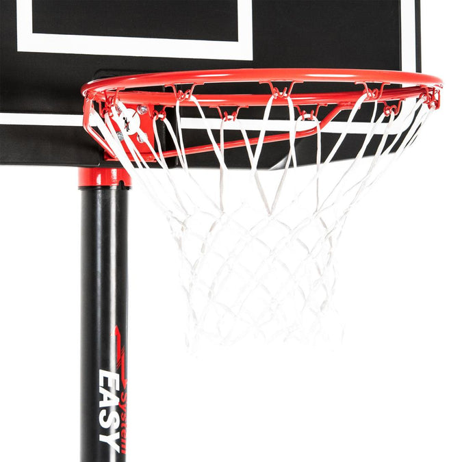 Panier de basket sur pied r glable de 2 20m 3 05m B100 Easy Noir