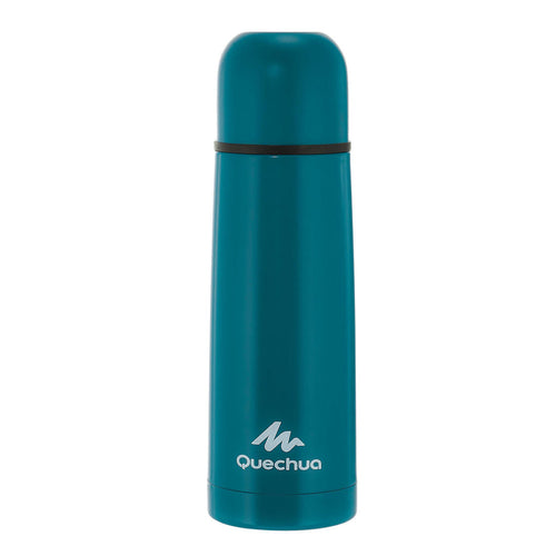 





Stainless steel 0.7 L insulated bottle with cup for hiking - metal