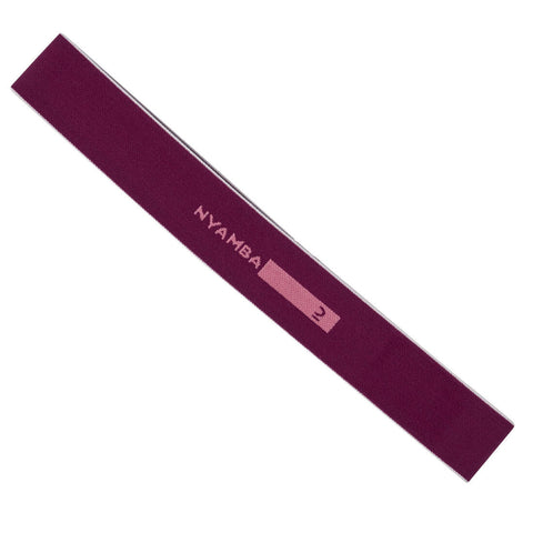 





Fitness 6 kg Fabric Mini Resistance Band - Burgundy