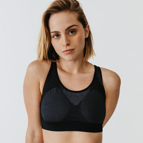 Buy PRETTYWELL Bras for Women, Comfort Seamless Wireless Stretchy Sports Bra,1  Pack Yoga Bras, with Removable Pads Online at desertcartKUWAIT