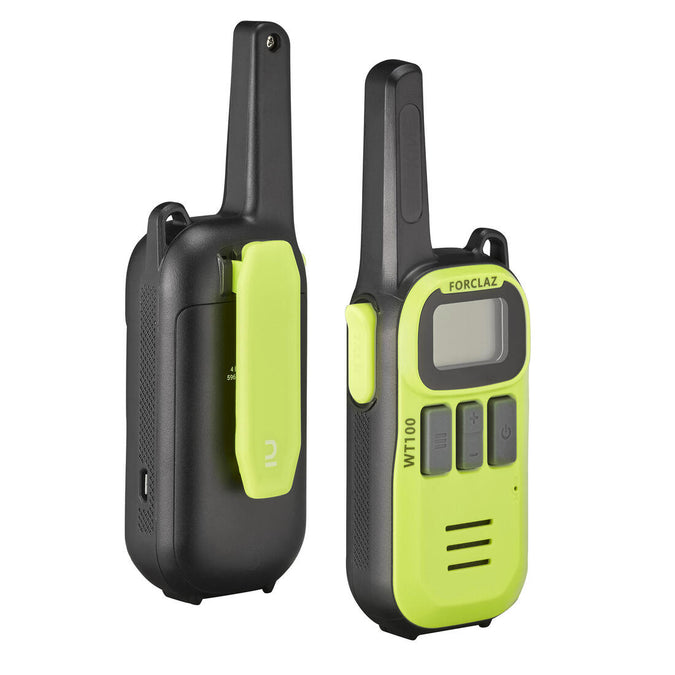 





Pair of USB rechargeable walkie talkies - 5 km - WT100, photo 1 of 6