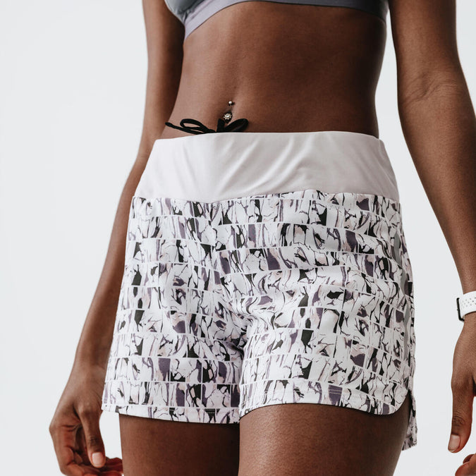 





Dry women's running shorts - pink print, photo 1 of 8