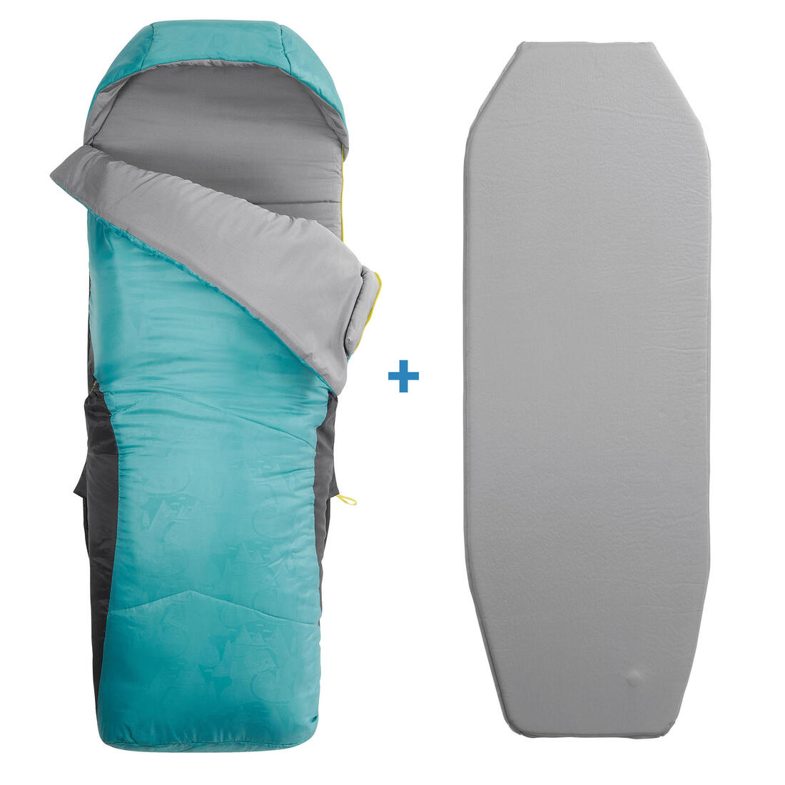 Kids’ 2-In-1 Sleeping Bag - Sleepin Bed Junior 10°C L