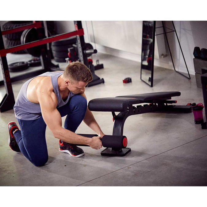 Decathlon best sale flat bench