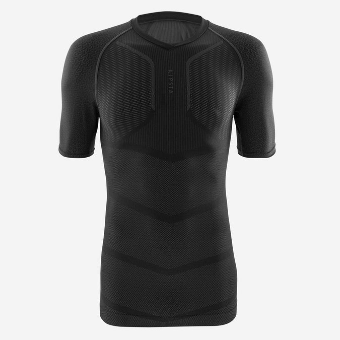 LS Thermal Base Layer Top - Keepdry 500 White - Snow white, Iced coffee -  Kipsta - Decathlon