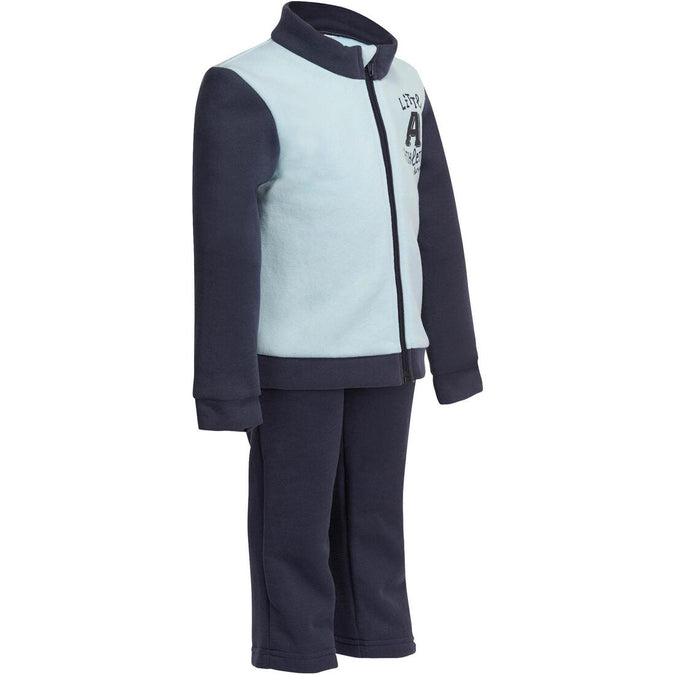 





Warm'Y Baby Zip-Up Fitness Tracksuit - Navy/Light Blue, photo 1 of 11