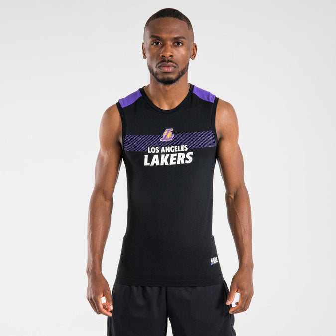 





Adult Sleeveless Basketball Base Layer Jersey UT500 - NBA Los Angeles Lakers, photo 1 of 9