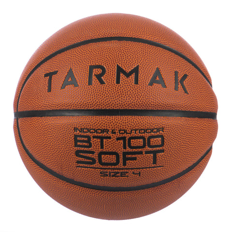 





BT100 Kids' Size 4 Beginner Basketball, Under Age 6 - Orange