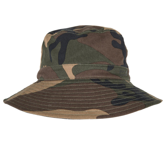 





HUNTING SUN HAT STEPPE 100 CAMOUFLAGE WOODLAND, photo 1 of 5