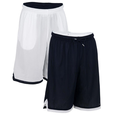 





SH500R Reversible Intermediate Basketball Shorts - Black/White