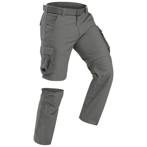 





Men's Travel Trekking Zip-Off Cargo Trousers - Travel 500 Zip-Off