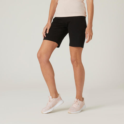 





Cotton Fitness Shorts Fit+ Straight Cut - Black
