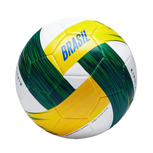 





Brazil Football Size 5 - White/Yellow/Green