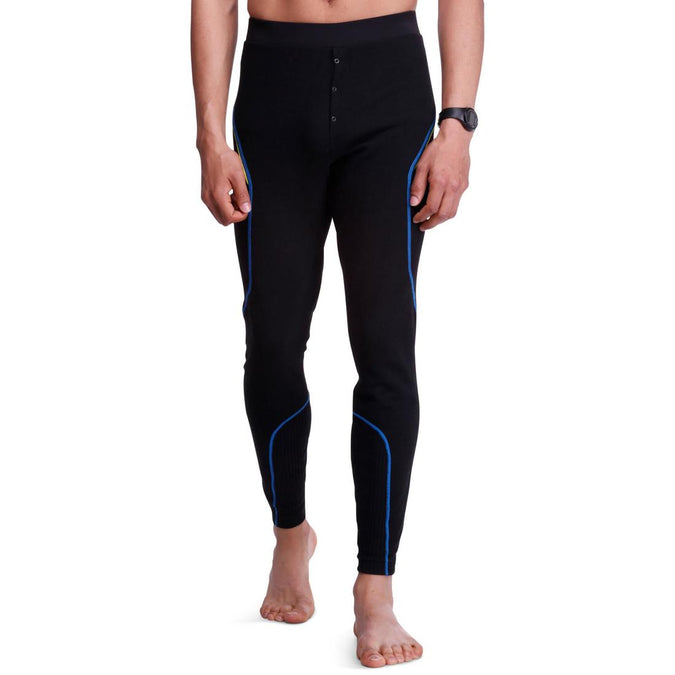 





Wed'ze Xwarm Men's Ski Base Layer Trousers - Black/Blue, photo 1 of 6