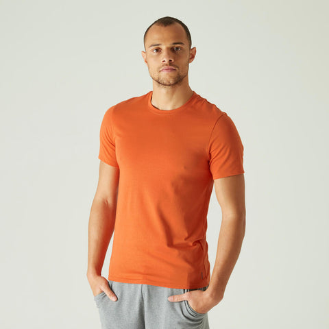 





Men's Slim-Fit Fitness T-Shirt 500