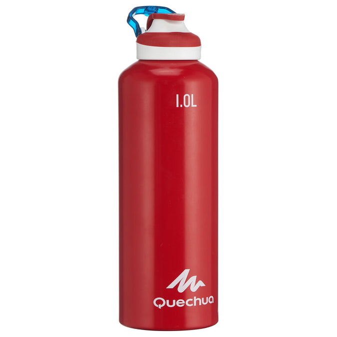 





500 Quick-Opening Aluminium 1.L Hiking Flask - Red, photo 1 of 8