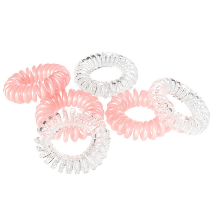 





Fitness Hair Scrunchy 6-Pack - Pink/Transparent, photo 1 of 6