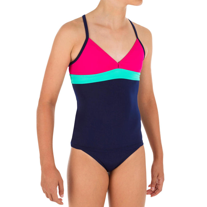 





Girls' Two-Piece Tankini Swimsuit - Colour B, photo 1 of 10