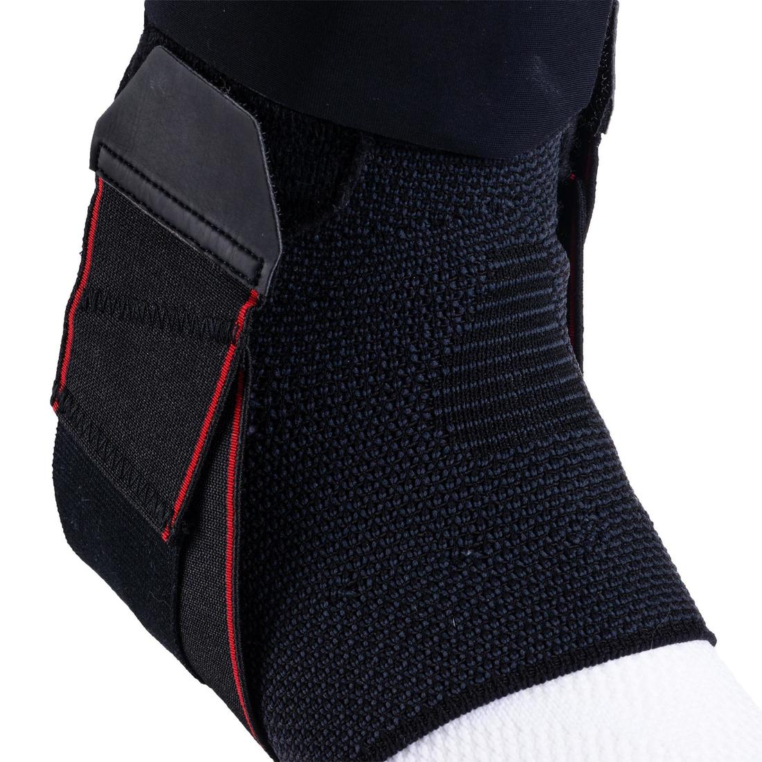 Strong 500 Men's/Women's Right/Left Ankle Ligament Support - Black
