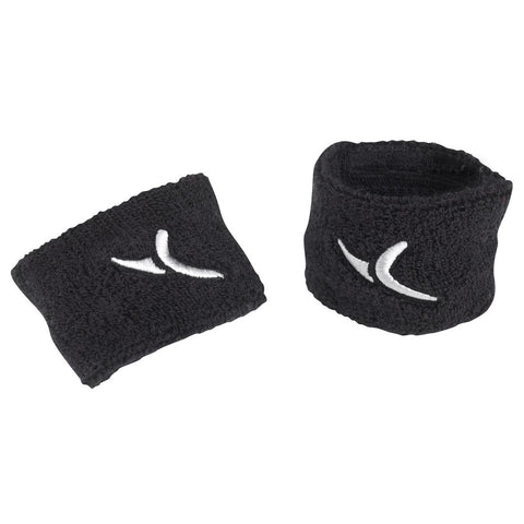 





Women's Fitness Sponge Wrist Band with Pouch - Black