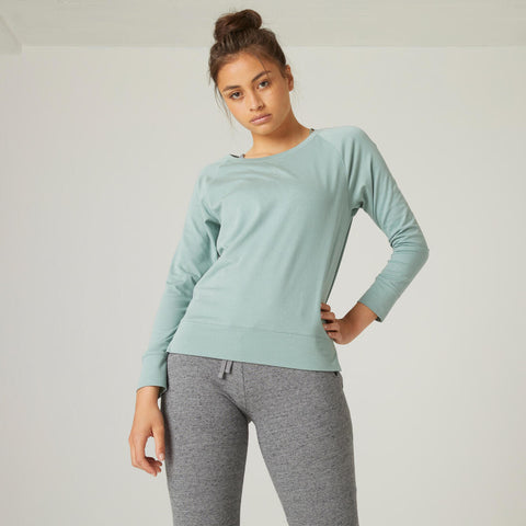 





Long-Sleeved Fitness Stretch Cotton T-Shirt