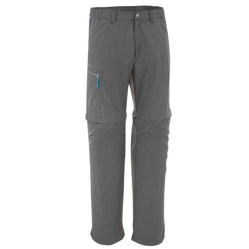 





Forclaz 50 Men's Zip-Off Hiking Trousers - Grey