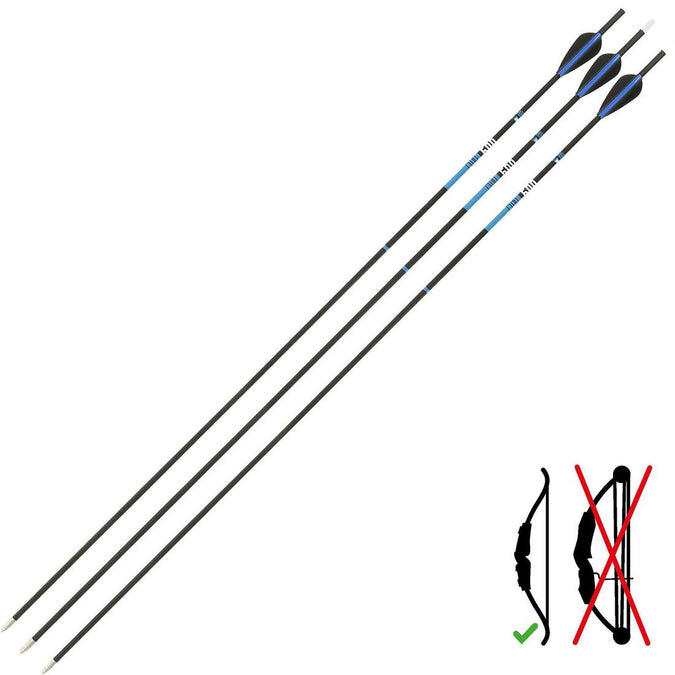 





Carbon Archery Arrows for Recurve Bow Tri-Pack Club 500, photo 1 of 13