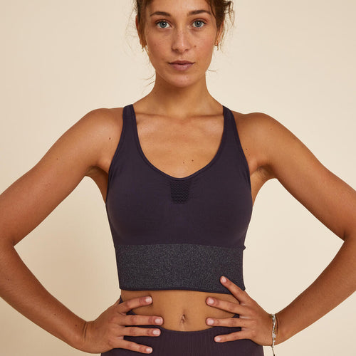 Buy Danysu Backless Sports Bra Buttery Soft Workout Tops with Removable  Padded Yoga Training Bras Strappy Going Out Top Online at desertcartKUWAIT