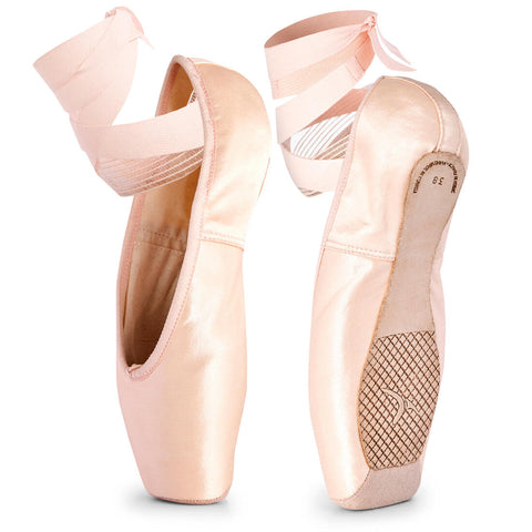 





Beginner Pointe Shoes with Flexible Soles - Sizes 1 to 8