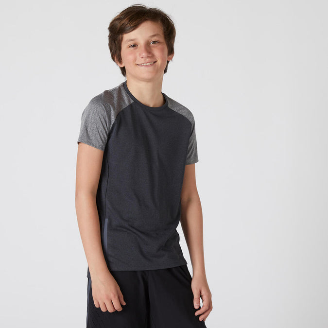 





Kids' Technical Breathable T-Shirt S900 - Black, photo 1 of 6