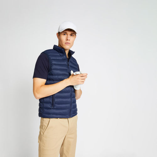 





Men's golf sleeveless down jacket MW500