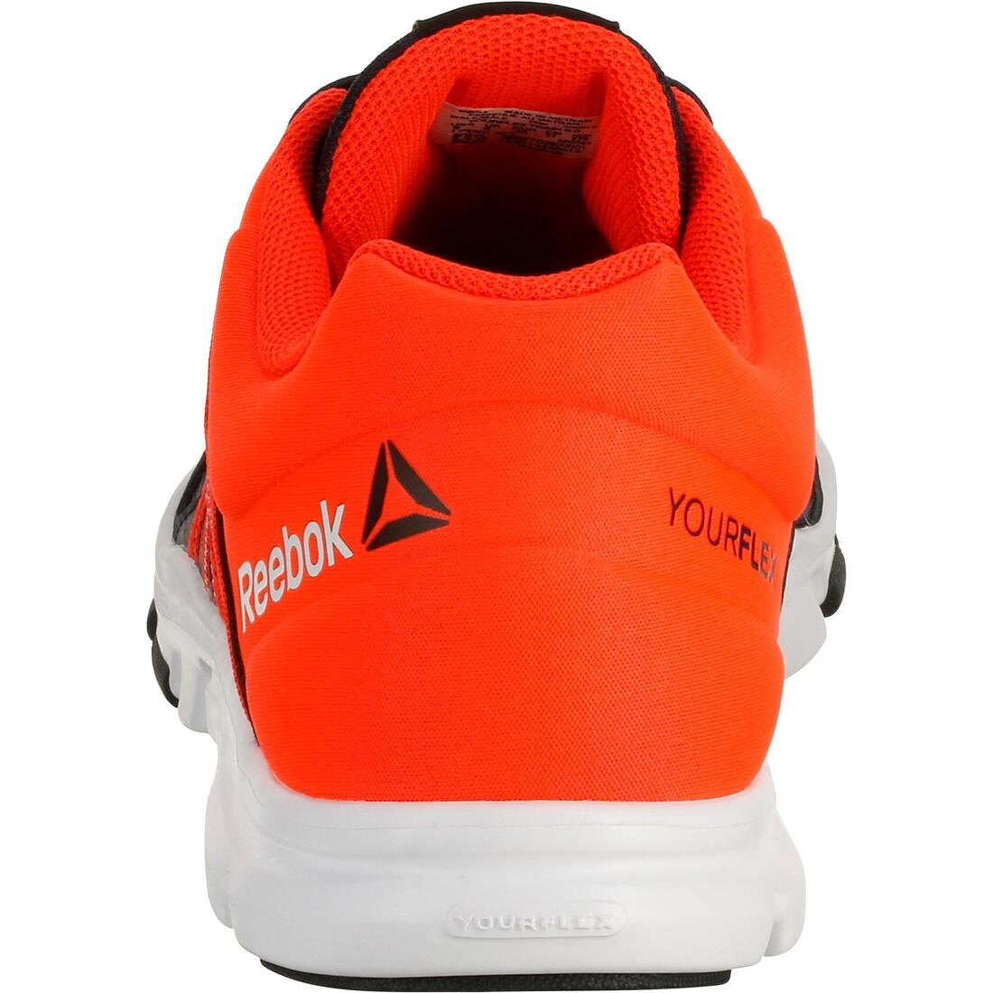 Yourflex men's active walking shoes blue/red