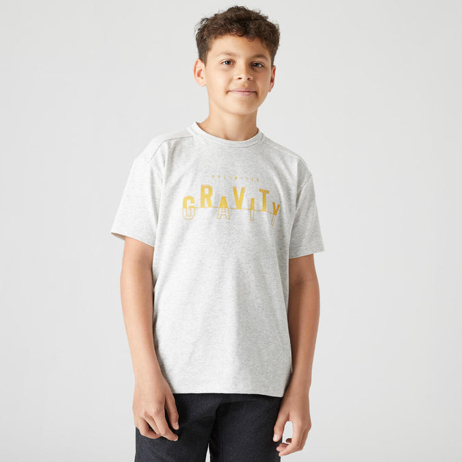 





Kids' Breathable Cotton T-Shirt 500, photo 1 of 4