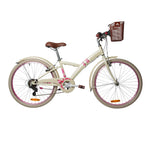 Poply 500 Kids 24 Hybrid Bike Cream Pink Decathlon Kuwait