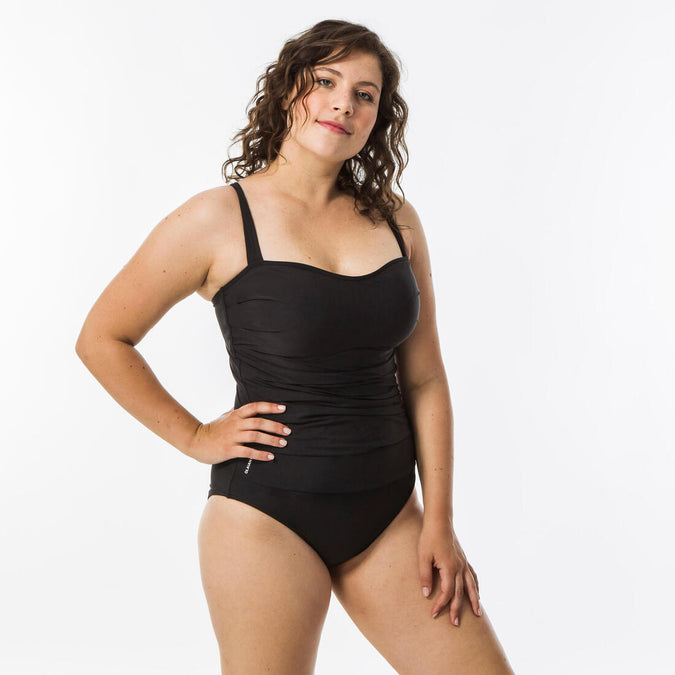 Dora Women's One-Piece Body-Sculpting Swimsuit with Flat Stomach