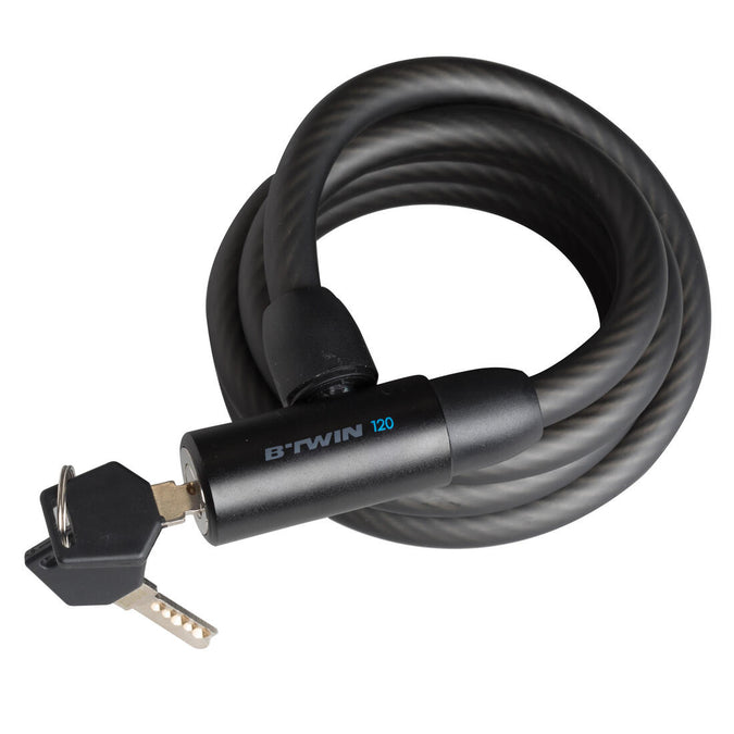





Bike Accessories Coil Cable Lock with Key 120 - Black, photo 1 of 5